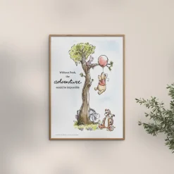 Plakat - Peter Plys - ballon eventyr