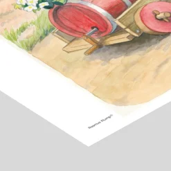 Plakat - Rasmus Klump Regnvejr 30x40