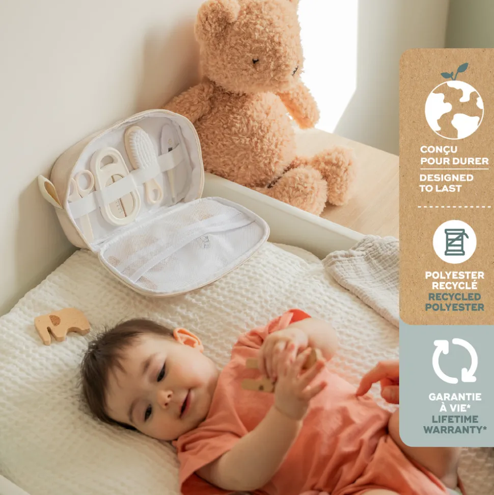 Plejesæt til baby - sand