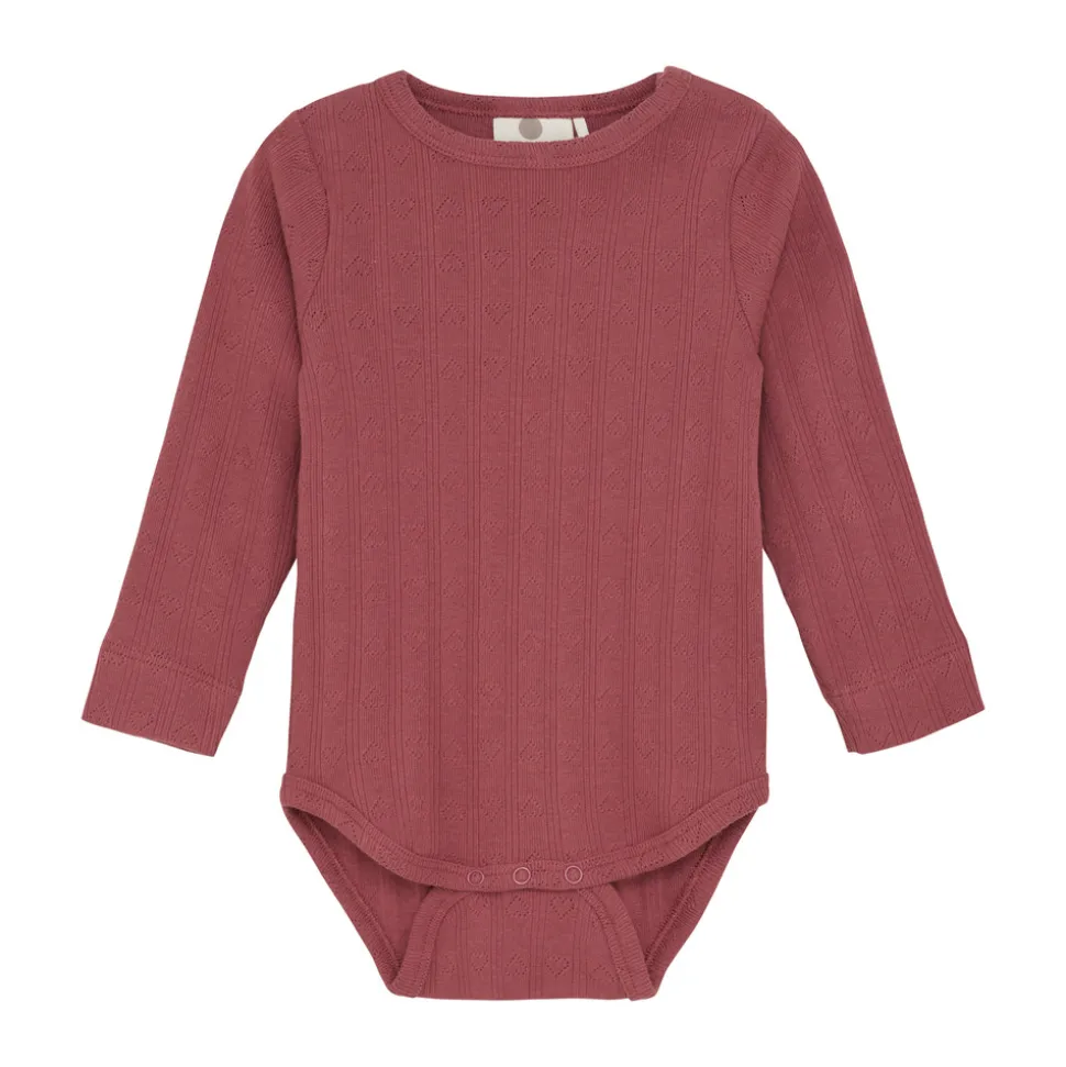 Pointelle Body Langærmet - 4598