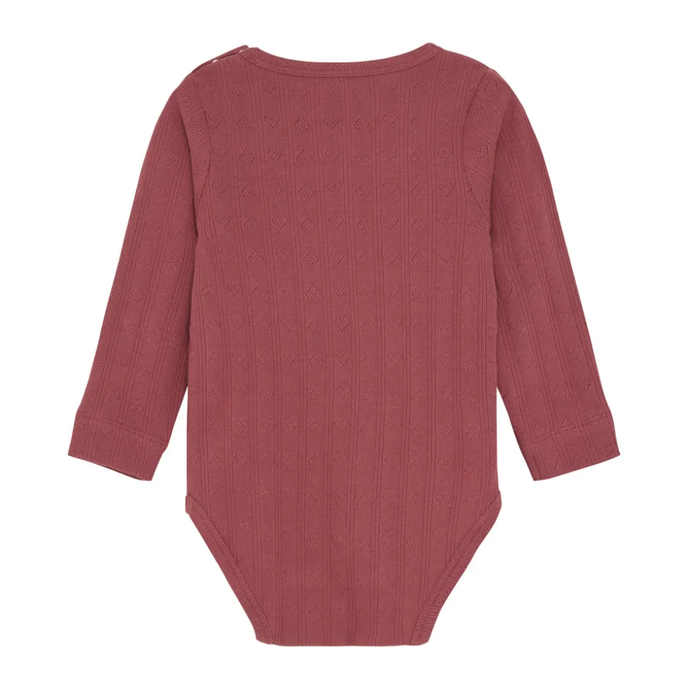 Pointelle Body Langærmet - 4598