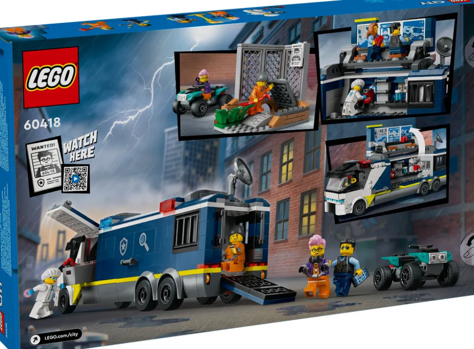 Politiets mobile kriminallaboratorium 60418 LEGO® City
