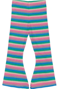 Polly Flared Rib Bukser - MULTI
