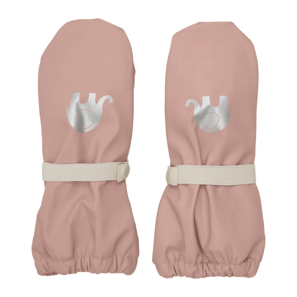 Polstrede PU-vanter - Misty Rose