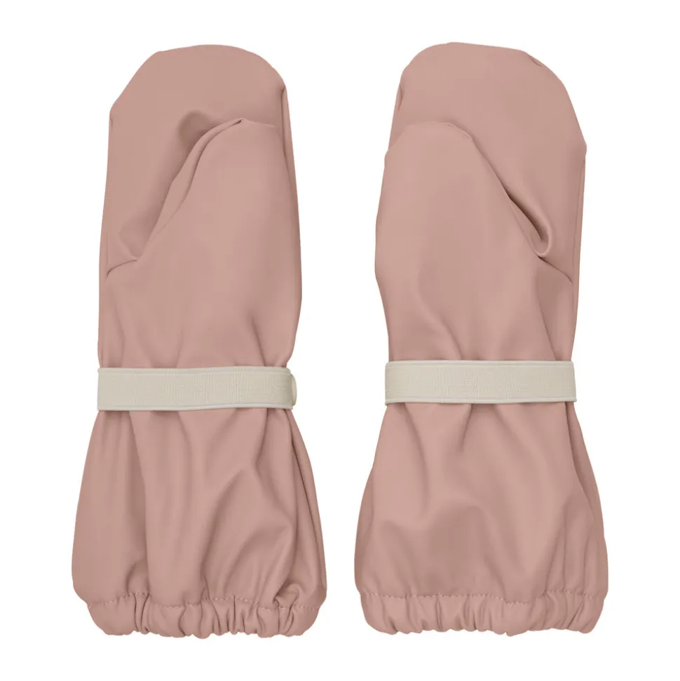 Polstrede PU-vanter - Misty Rose