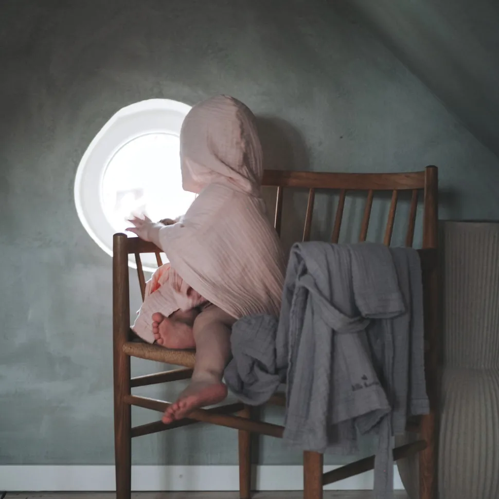 Poncho, Rose Smoke, 1-3 år, 80/98