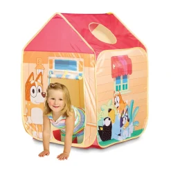 Pop-up legeteltet med Bluey og Bingo