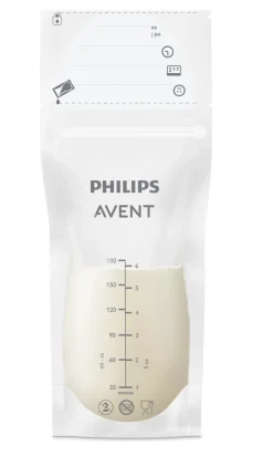 Poser til opbevaring af brystmælk 180 ml