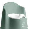 Pottestol - grågrøn
