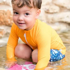 Premium Rash Badebluse - ORANGE