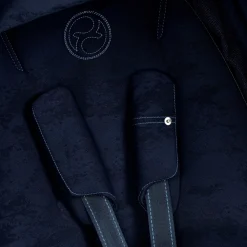 Priam klapvogn - Rebellious luxury denim blue/matt black