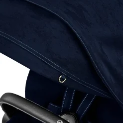 Priam klapvogn - Rebellious luxury denim blue/matt black