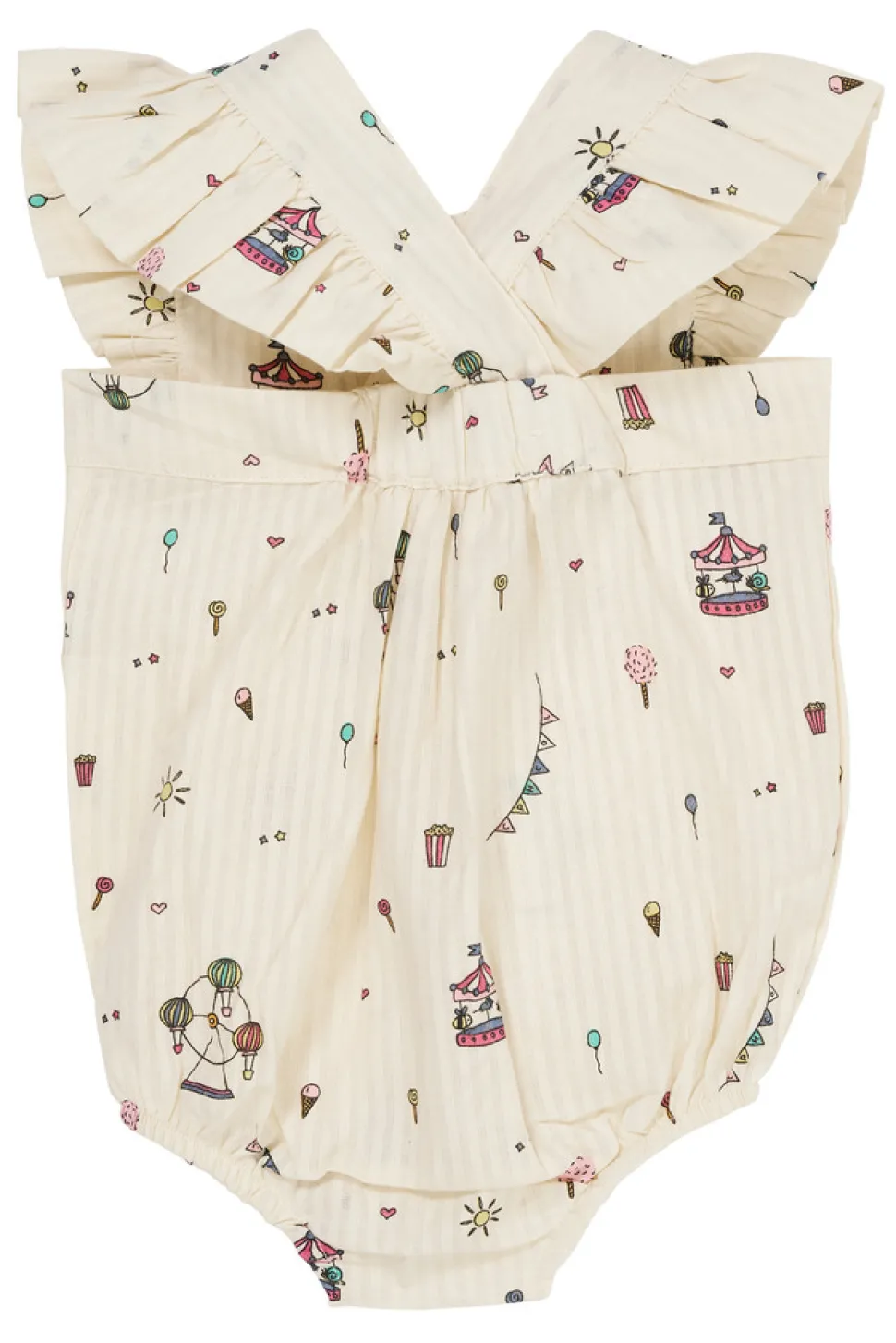 Printet romper m. seler - TIVOLI