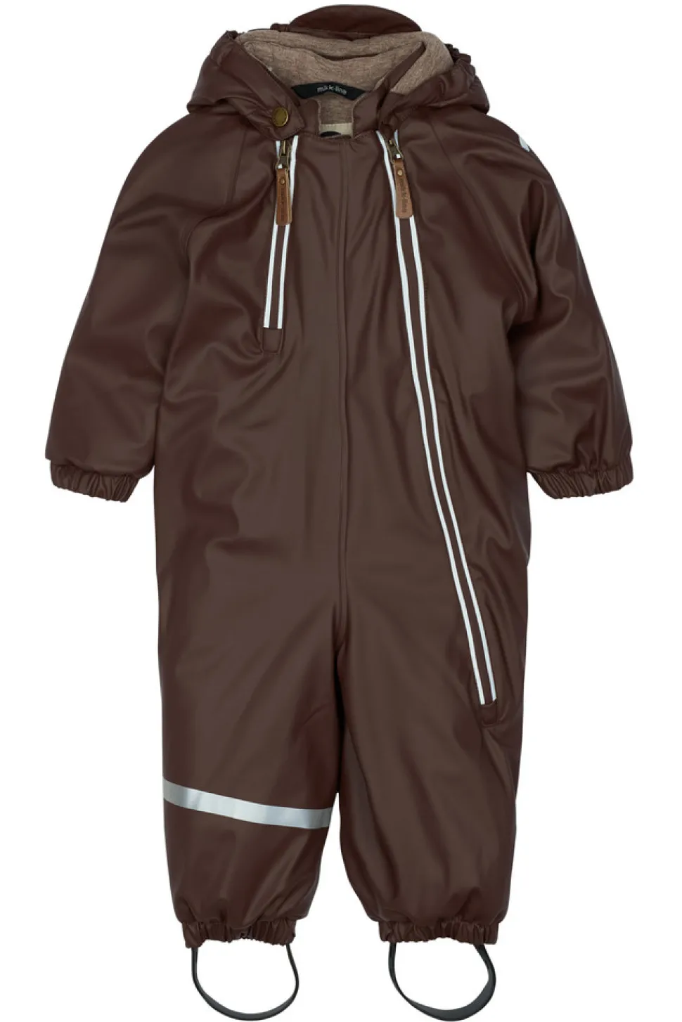 PU Flyverdragt 2 Zip Recycled - French roast