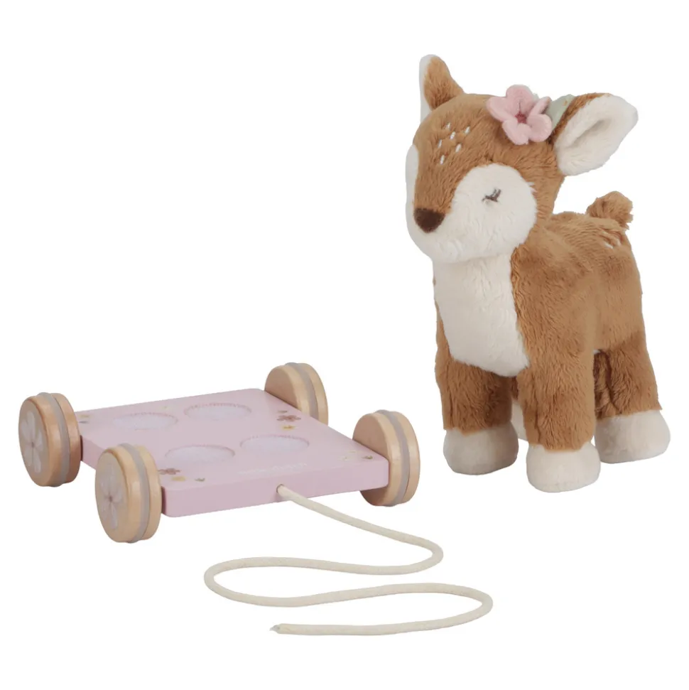 Pull Along Deer Fairy Garden