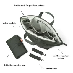 Puslerygsæk - grøn