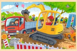 Puslespil Gravemaskine