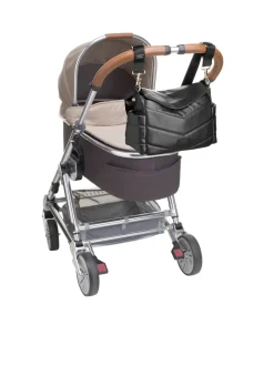 Pusletaske, Aria, Quiltet læder