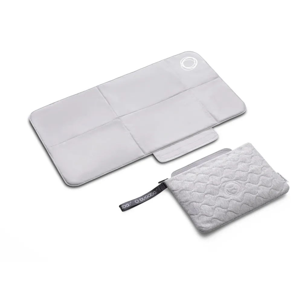 Pusleunderlag - light grey melange