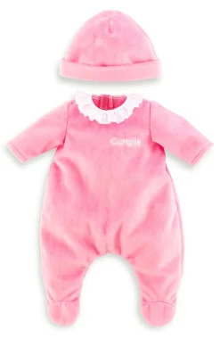 Pyjamas Pink + Hat 12"