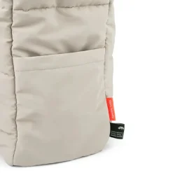 Quiltet pusle tote bag - Sand