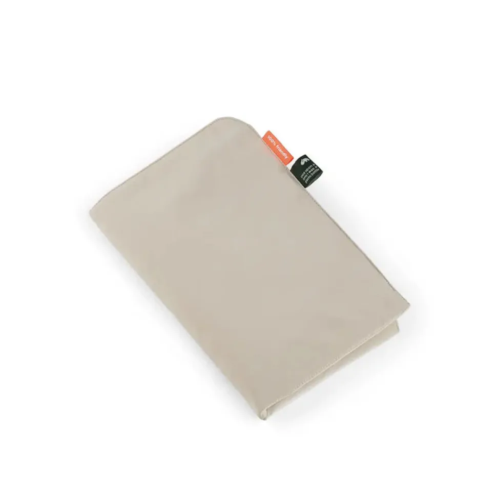 Quiltet pusle tote bag - Sand