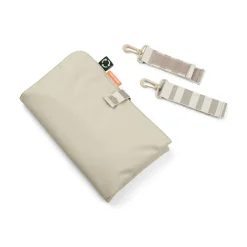 Quiltet pusletaske - sand