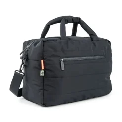 Quiltet pusletaske - Sort