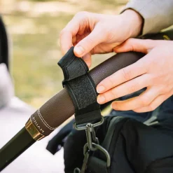 Quiltet pusletaske - Sort