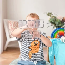 Ractangle Pack - magnetsæt 12 dele - clear