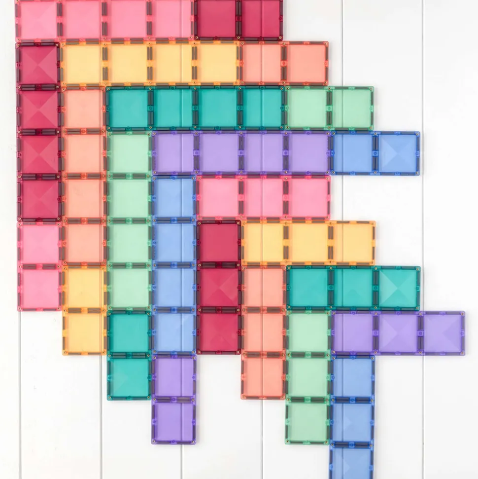 Ractangle Pack - magnetsæt 24 dele - pastel