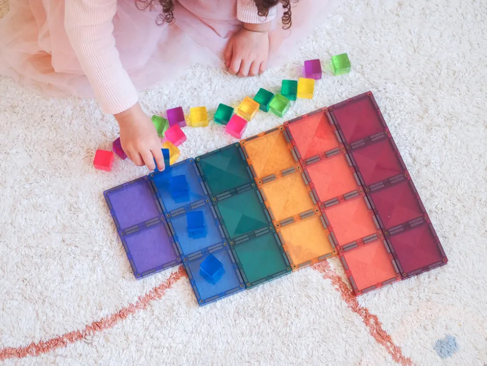 Ractangle Pack - magnetsæt 24 dele - pastel