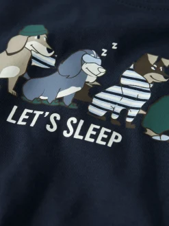 Ramel Nattøj Sæt - Navy Blazer