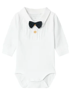 Ramus Langærmet Body - Bright White