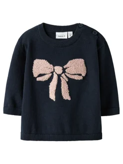 Rebow Striktrøje - Navy Blazer