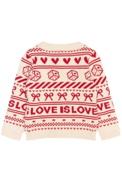 Regina Jacquard Cardigan - GARDENIA