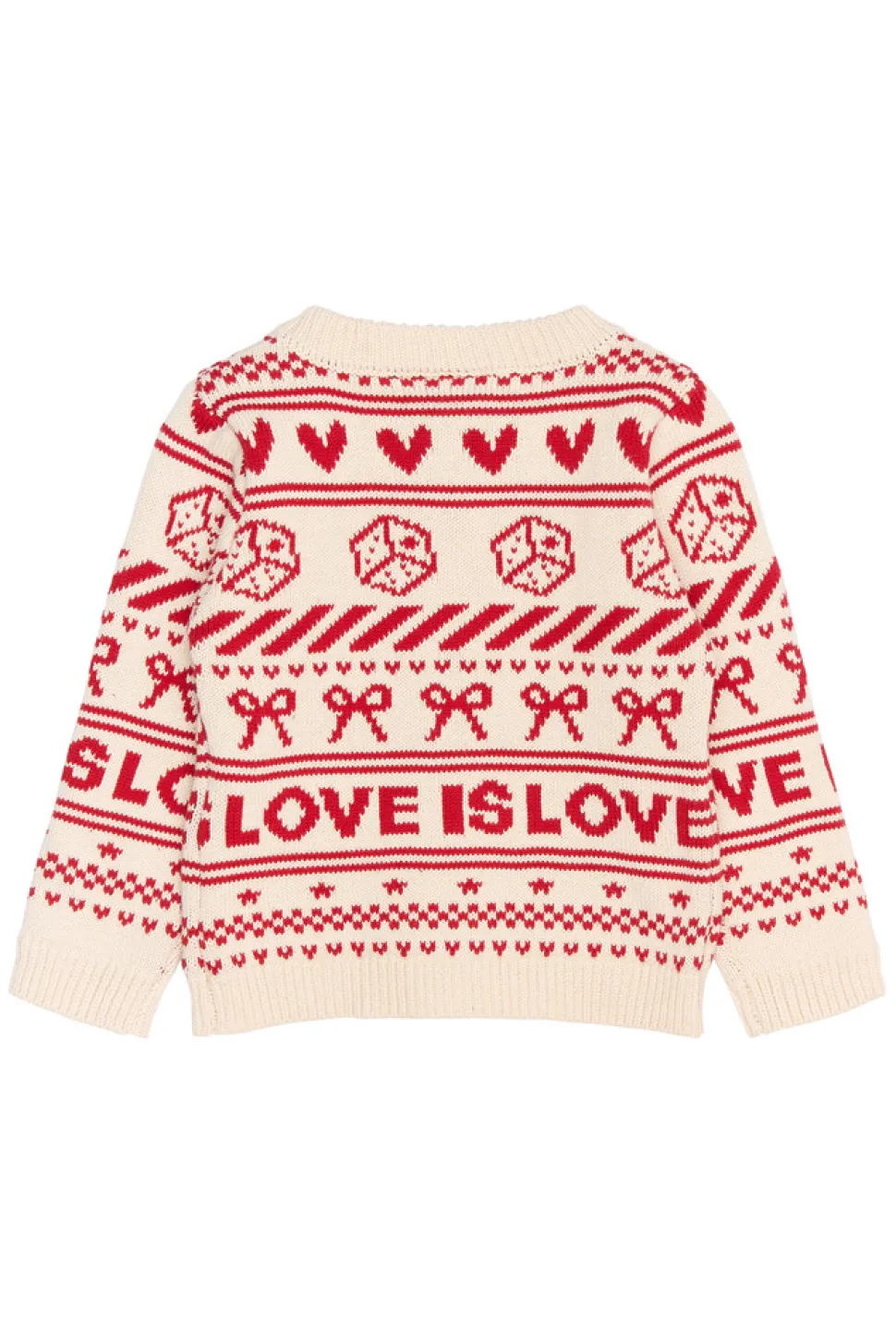 Regina Jacquard Cardigan - GARDENIA