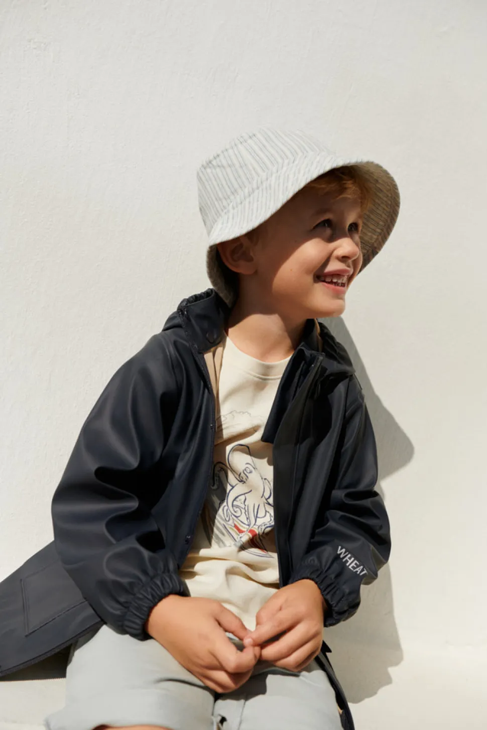 Regnjakke Ollo - Ink