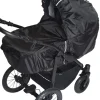Regnslag til barnevogn m. lynlås 90-100 cm