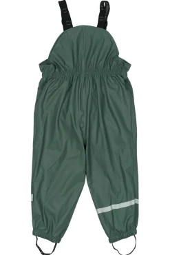 Regnsæt m. Fleece - Balsam green