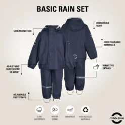 Regntøj Recycled - BLUENIGHTS