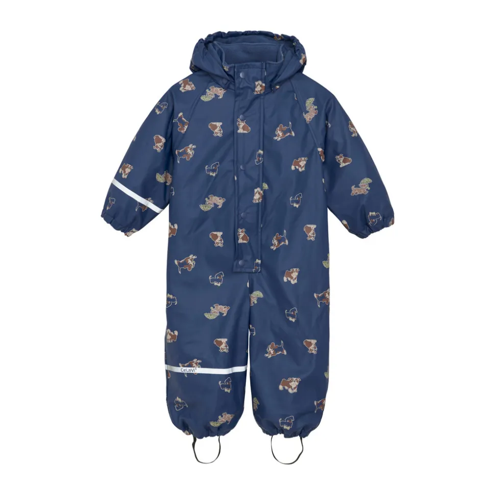 Regntøjsdragt m. Fleece - 7934