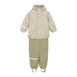 Regntøjssæt m. Fleece - 2106