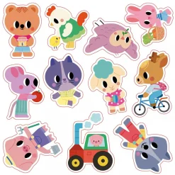 Repositionable Thick Stickers