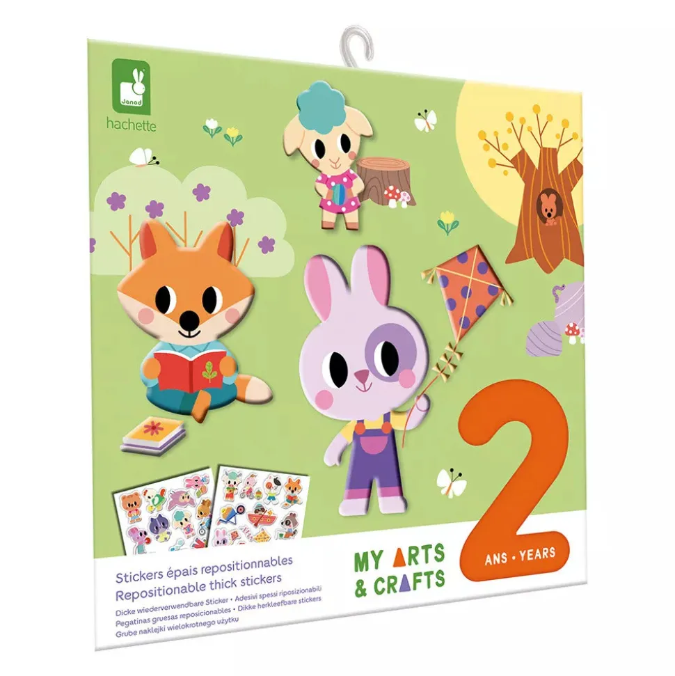 Repositionable Thick Stickers