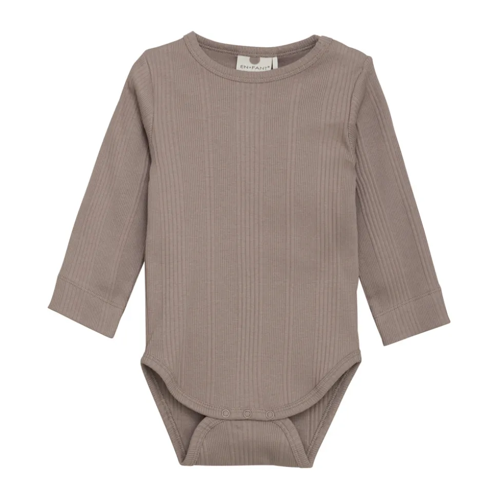 Rib Body Langærmet - 2213