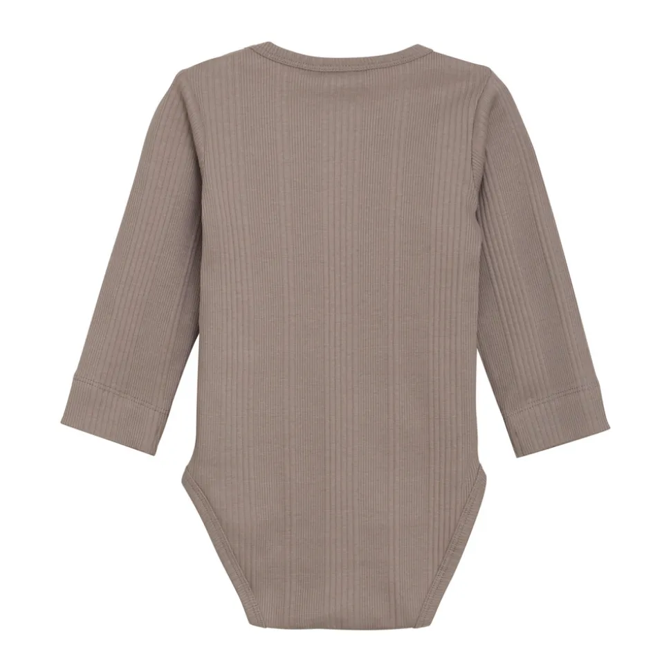 Rib Body Langærmet - 2213