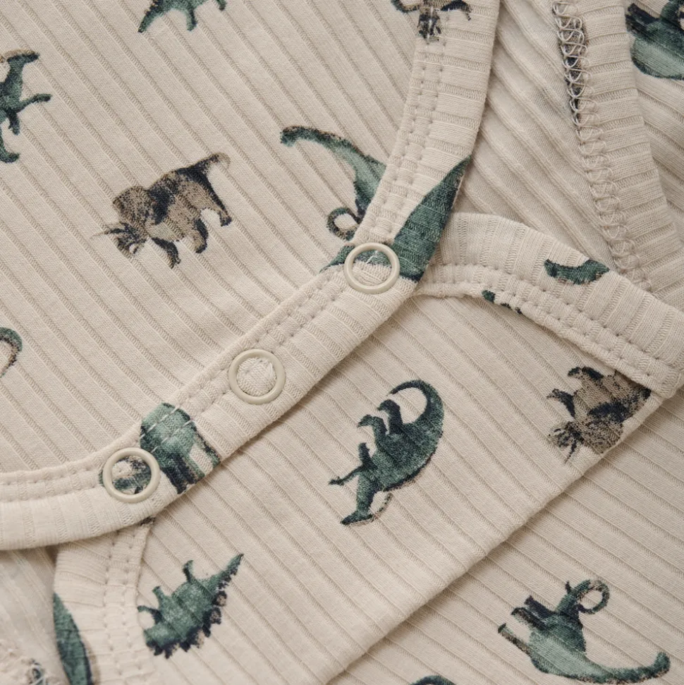 Rib Body Langærmet - 2444