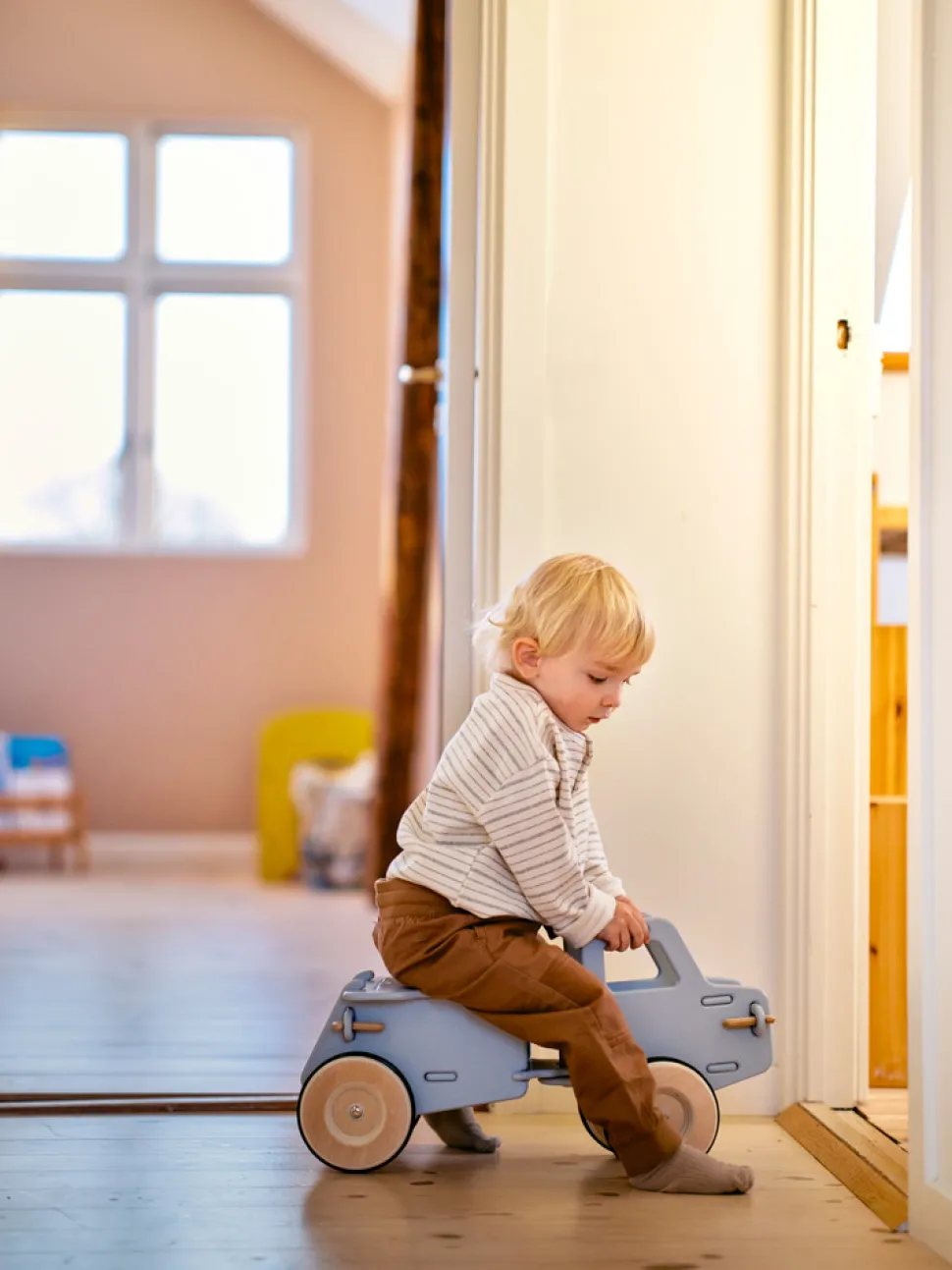 Ride-on Dumper lastbil blå