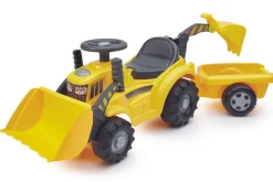 Ride-on rendegraver m/trailer